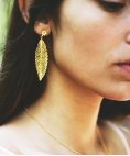 Portugal Jewels Folha Joia Brincos Mulher FPB0240.D_65