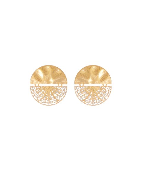 Portugal Jewels Círculos Joia Brincos Mulher FPB0300FO.D