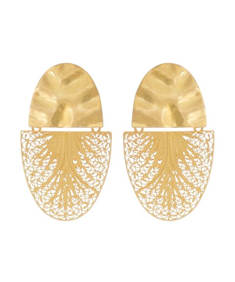 Portugal Jewels Oval XL Joia Brincos Mulher FPB0370FO.D