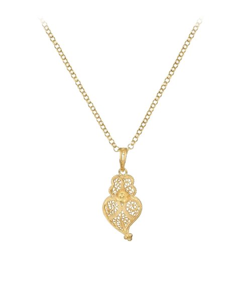 Portugal Jewels Coração de Viana Joia Colar Os Clássicos Mulher FPC0100CV.D_25.37