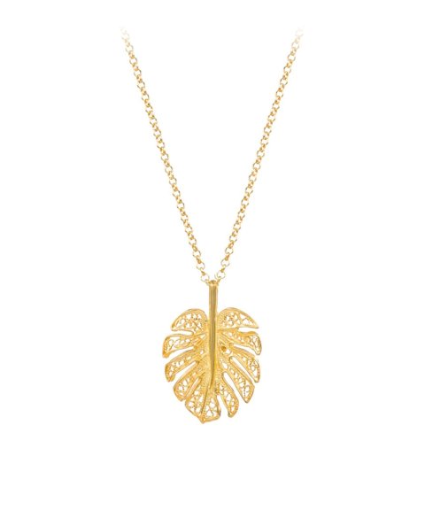 Portugal Jewels Ciclo Joia Colar Monstera Mulher FPC0105MO.D