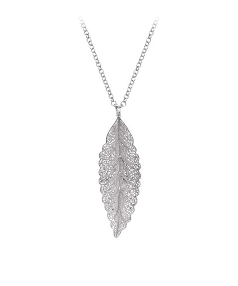 Portugal Jewels Folha Joia Colar Mulher FPC0165_55 Portugal Jewels Folha Joia Colar Mulher FPC0165_55