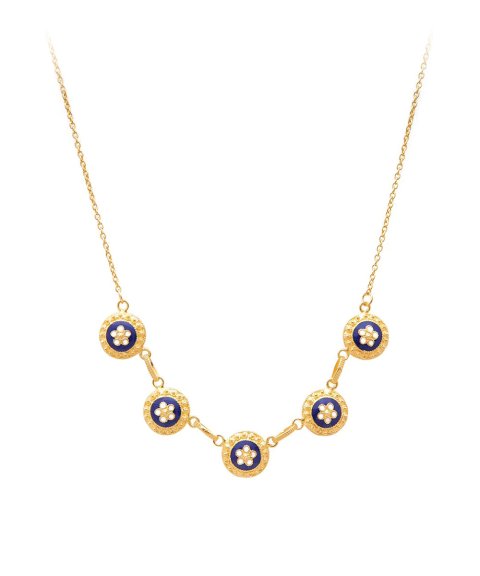 Portugal Jewels Azulejo Joia Colar Caramujo Mulher FPC0275.ED Portugal Jewels Azulejo Joia Colar Caramujo Mulher FPC0275.ED