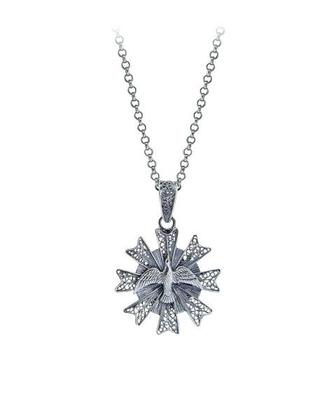 Portugal Jewels Espirito Santo Joia Colar Mulher FPC0285ES Portugal Jewels Espirito Santo Joia Colar Mulher FPC0285ES