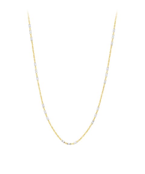 DonaZinda Malha Bicolor Joia Fio Ouro 19.2K Mulher FTBBC50CM DonaZinda Malha Bicolor Joia Fio Ouro 19.2K Mulher FTBBC50CM