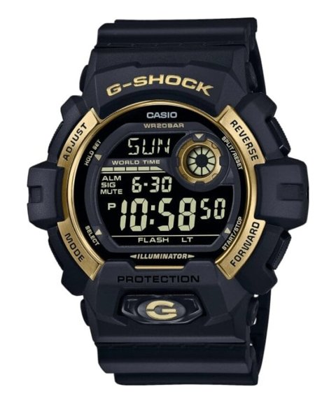Casio G-Shock Black and Gold Relógio Homem G-8900GB-1ER Casio G-Shock Black and Gold Relógio Homem G-8900GB-1ER