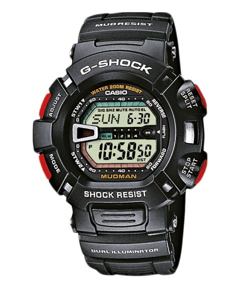 G-Shock Classic Mudman Relógio Homem G-9000-1VER G-Shock Classic Mudman Relógio Homem G-9000-1VER