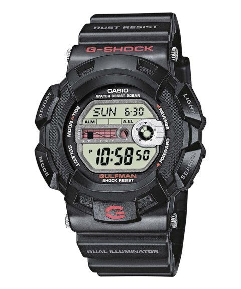 G-Shock Classic Gulfman Relógio Homem G-9100-1ER G-Shock Classic Gulfman Relógio Homem G-9100-1ER