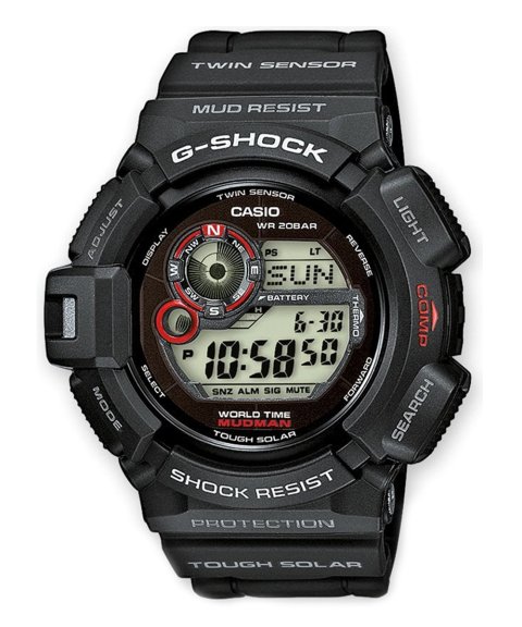 G-Shock Mudman Relógio Homem G-9300-1ER G-Shock Mudman Relógio Homem G-9300-1ER