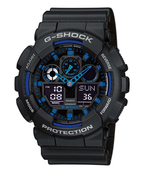 G-Shock Classic Relógio Homem GA-100-1A2ER G-Shock Classic Relógio Homem GA-100-1A2ER