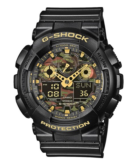 G-Shock Classic Camouflage Relógio Homem GA-100CF-1A9ER