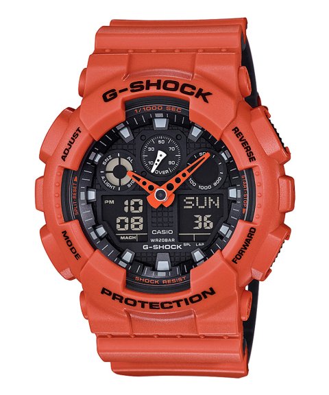 G-Shock Classic Layered Color Relógio Homem GA-100L-4AER G-Shock Classic Layered Color Relógio Homem GA-100L-4AER