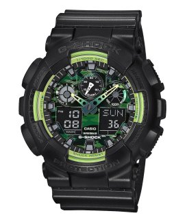 G-Shock Lime Accent Relógio Homem GA-100LY-1AER