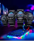 G-Shock Virtual Rainbow Relógio Homem GA-100RGB-1AER