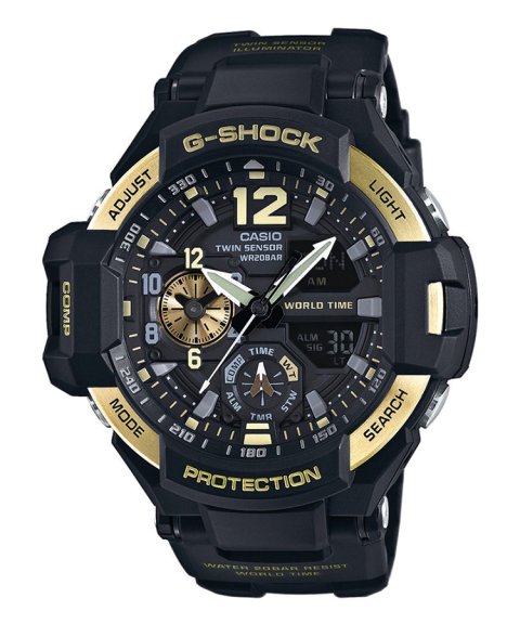 G-Shock Premium Master of G Gravitymaster Relógio Homem GA-1100-9GER G-Shock Premium Master of G Gravitymaster Relógio Homem GA-1100-9GER