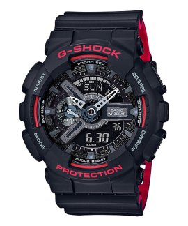 G-Shock Classic Black and Red Relógio Homem GA-110HR-1AER