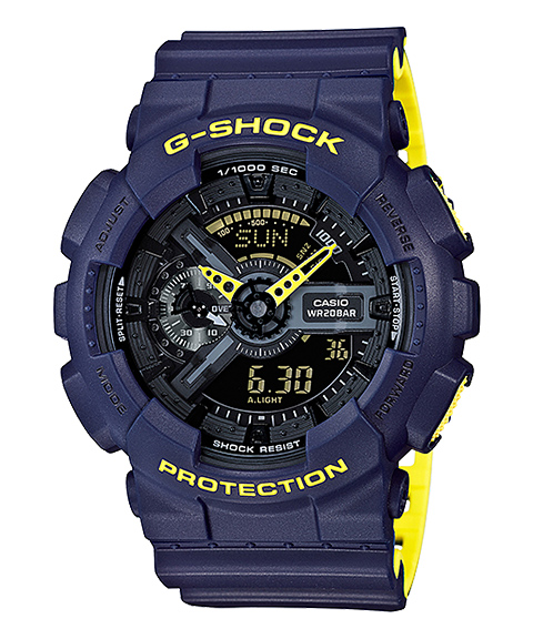 G-Shock Layered Neon Color Relógio Homem GA-110LN-2AER G-Shock Layered Neon Color Relógio Homem GA-110LN-2AER