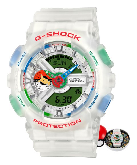 G-Shock Pokémon Edição Limitada Relógio GA-110PKM-7AER