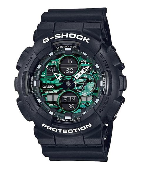 G-Shock Classic Midnight Green Relógio Homem GA-140MG-1AER G-Shock Classic Midnight Green Relógio Homem GA-140MG-1AER