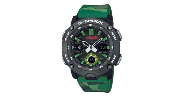 G-Shock Gorillaz Limited Edition Relógio Homem GA-2000GZ-3AER