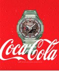 G-Shock 140 anos da Coca-Cola Limited Edition Relógio Homem GA-2100CC-3AER