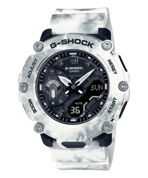 G-Shock Classic Grunge Snow Camouflage Relógio Homem GA-2200GC-7AER
