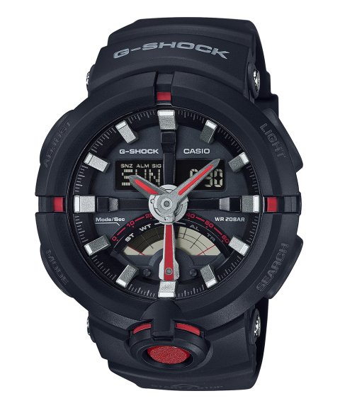 G-Shock Dual Coil Motor Relógio Homem GA-500-1A4ER G-Shock Dual Coil Motor Relógio Homem GA-500-1A4ER