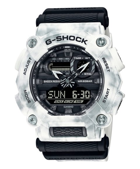 G-Shock Classic Grunge Snow Camouflage Relógio Homem GA-900GC-7AER