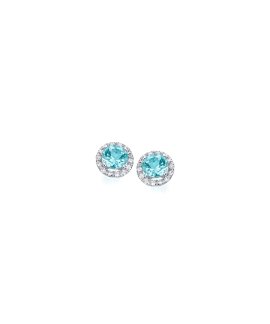 Lecarré Ocean Joia Brincos Ouro 18K, Topázio e Diamantes Mulher GB146OB.00
