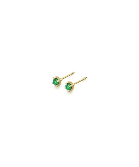 Lecarré Colorize Joia Brincos Ouro 18K e Esmeraldas Mulher GB168ES.00