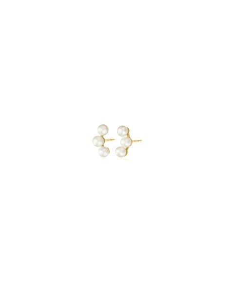 Lecarré Pearl Essentials Joia Brincos Ouro 18K e Pérolas Mulher GB207OA.00