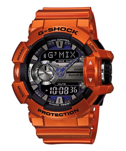 G-Shock G-Mix Bluetooth Relógio Homem GBA-400-4BER G-Shock G-Mix Bluetooth Relógio Homem GBA-400-4BER