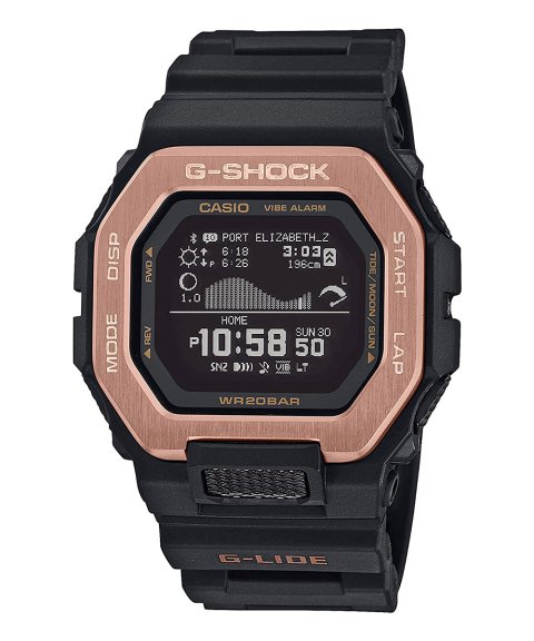 G-Shock Bluetooth Night Surfing Series G-Lide Relógio Homem GBX-100NS-4ER