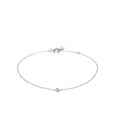 Lecarré White Days Joia Pulseira Ouro 18K e Diamante Mulher GC045OB.00