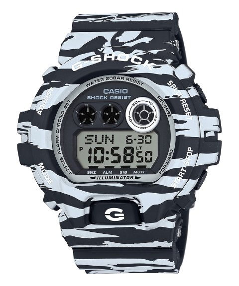 G-Shock Special Black And White Relógio Homem GD-X6900BW-1ER G-Shock Special Black And White Relógio Homem GD-X6900BW-1ER
