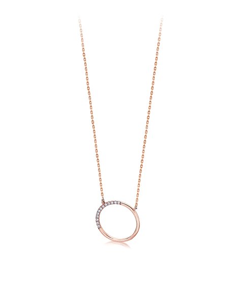 Lecarré United Joia Colar Ouro 18K e Diamantes Mulher GD108OR.00 Lecarré United Joia Colar Ouro 18K e Diamantes Mulher GD108OR.00