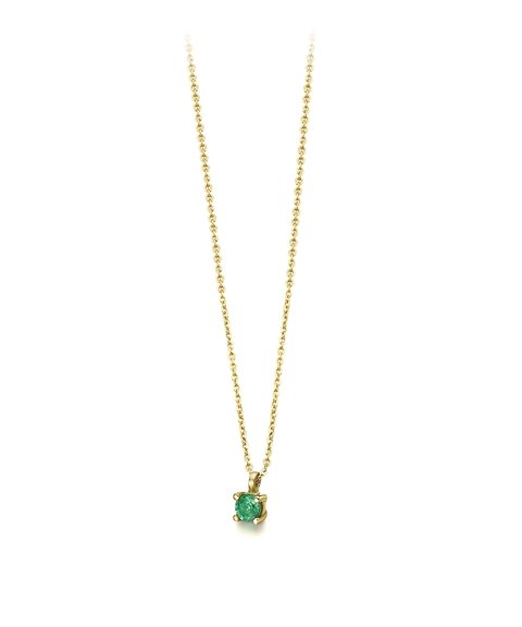 Lecarré Colorize Joia Colar Ouro 18K e Esmeralda Mulher GD133ES.00