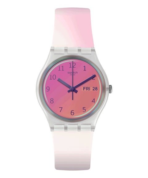 Swatch Transformation Ultrafushia Relógio Mulher GE719