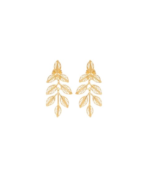 Portugal Jewels Ciclo Folhas Joia Brincos Mulher GECL00120A
