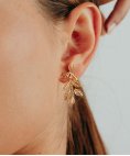 Portugal Jewels Ciclo Folhas Joia Brincos Mulher GECL00120A