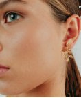 Portugal Jewels Ciclo Folhas Joia Brincos Mulher GECL00120A