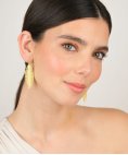 Portugal Jewels Ciclo Folha Joia Brincos Mulher GECL00240A