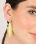 Portugal Jewels Ciclo Folha Joia Brincos Mulher GECL00240A
