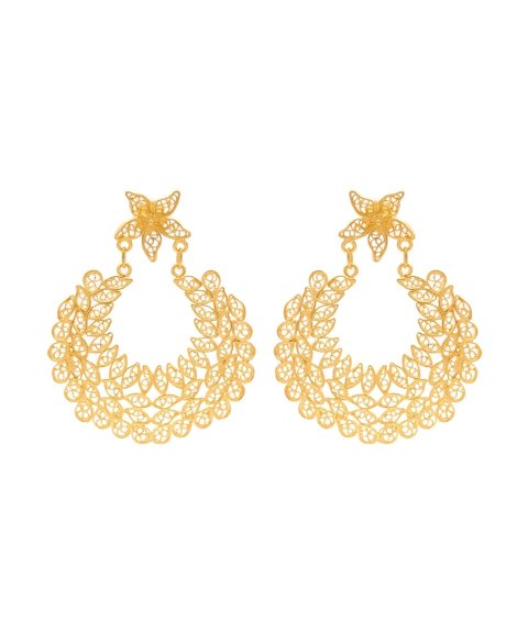Portugal Jewels Ciclo Flor Joia Brincos Mulher GECL00315A