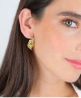 Portugal Jewels Dar Cor à Tradição Coração de Viana Joia Brincos Mulher GECV00165G