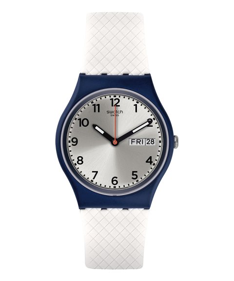 Swatch Tech-Mode White Delight Relógio GN720 Swatch Tech-Mode White Delight Relógio GN720