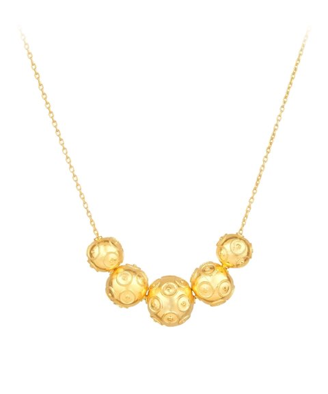 Portugal Jewels Cinco Contas de Viana Joia Colar GNCT00556A