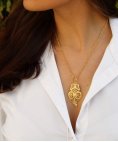 Portugal Jewels Clássicos Coração de Viana Joia Colar Mulher GNCV00220A