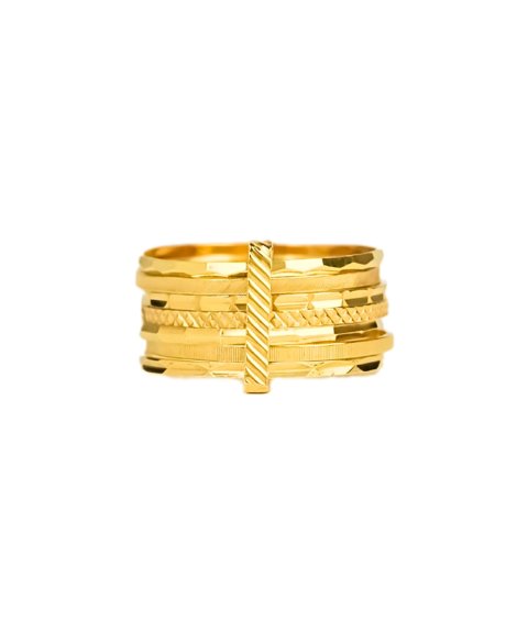Portugal Jewels Barroco Sete Escravas Joia Anel Aliança Mulher GRBA00241A Portugal Jewels Barroco Sete Escravas Joia Anel Aliança Mulher GRBA00241A