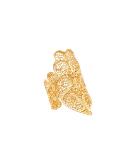 Portugal Jewels Clássicos Coração de Viana XL Joia Anel Mulher GRCV00240A
